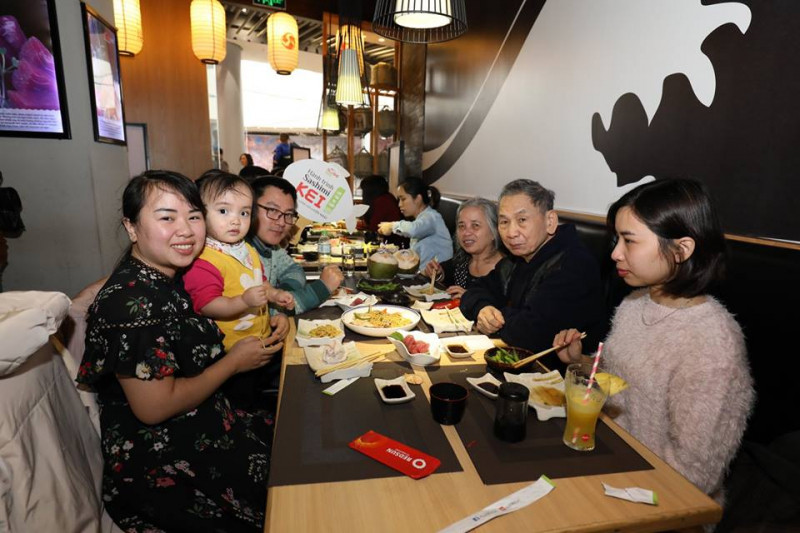 Với thực đơn đậm chất văn hóa Nhật Bản, nhà hàng Sushi Kei sẽ mang đến nhiều niềm vui mới mẻ cho tiệc tất niên hay sinh nhật