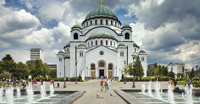 Nhà thờ giáo hội chính thống Thánh Sava - Belgrade, Serbia