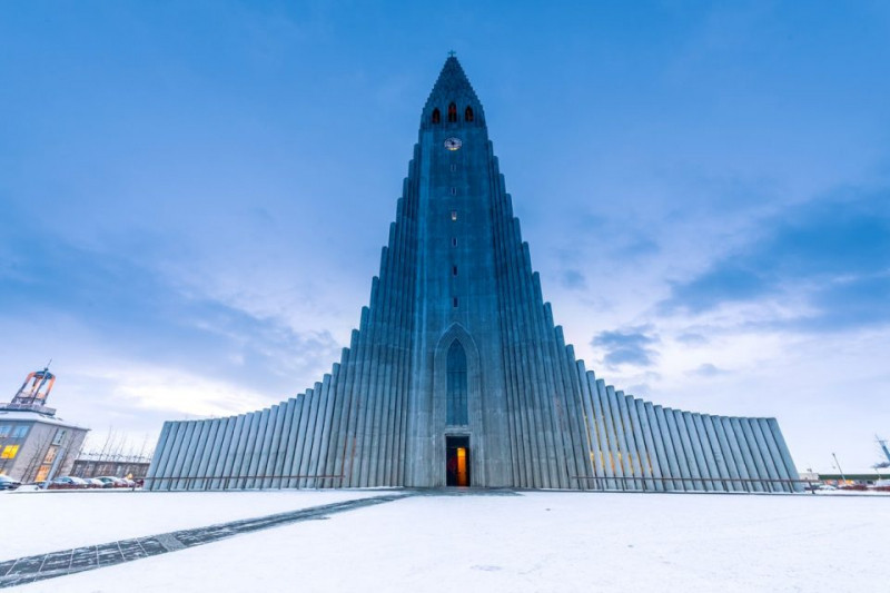 Nhà thờ Hallgrimur ở Iceland