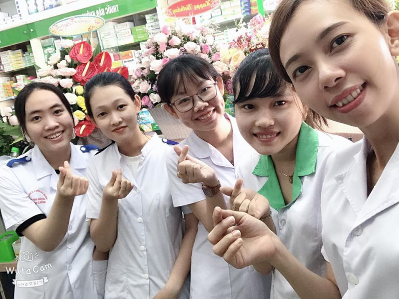 Đội ngũ nhân viên nhiệt tình của Nhà thuốc Hải Đăng