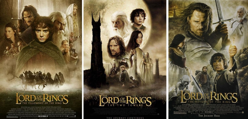 Bộ ba phim Chúa tể những chiếc nhẫn đã giành được tổng cộng 17 giải Oscar