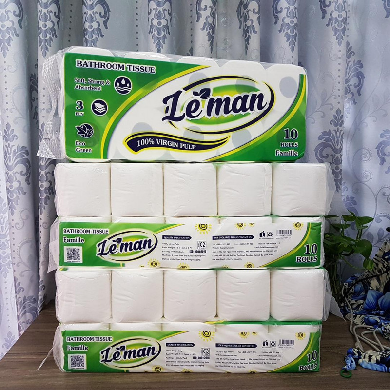 Giấy vệ sinh Leman