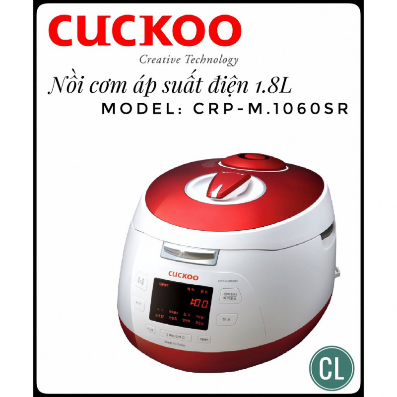 Nồi cơm điện tử Cuckoo CRP-M1060SR 1.8 Lít