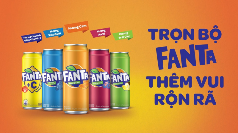 Nước Giải Khát Có Gas Fanta