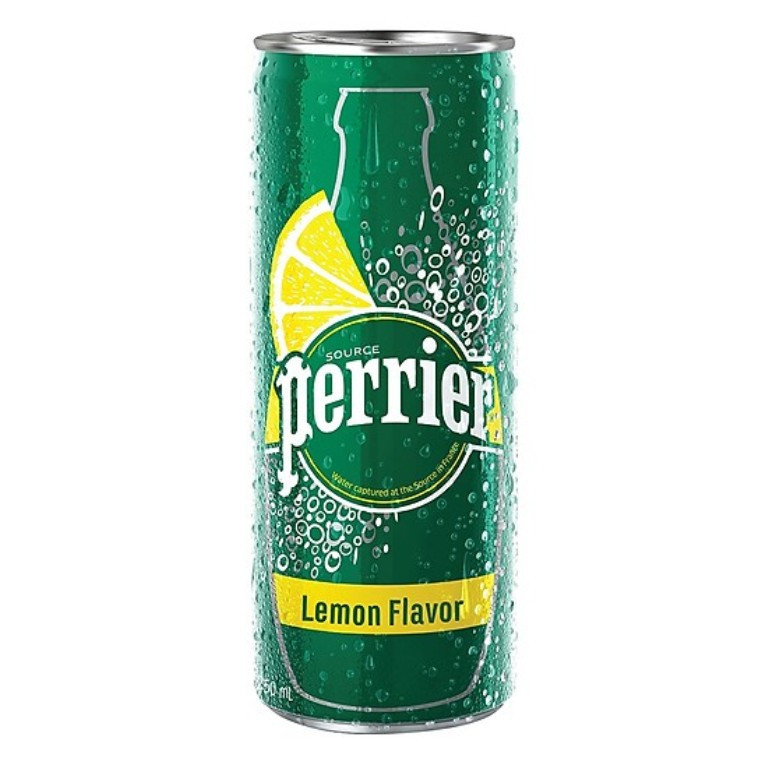 Nước Khoáng Có Gas Hương Chanh Vàng Perrier