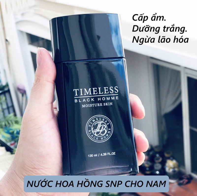 Nước Cân Bằng Da Cho Nam Giới SNP Timeless Black Homme Moisture Skin