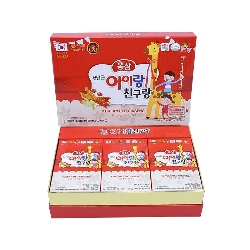 Nước Hồng Sâm Baby Bio Apgold Gold Korean Red Ginseng Kid-Friend