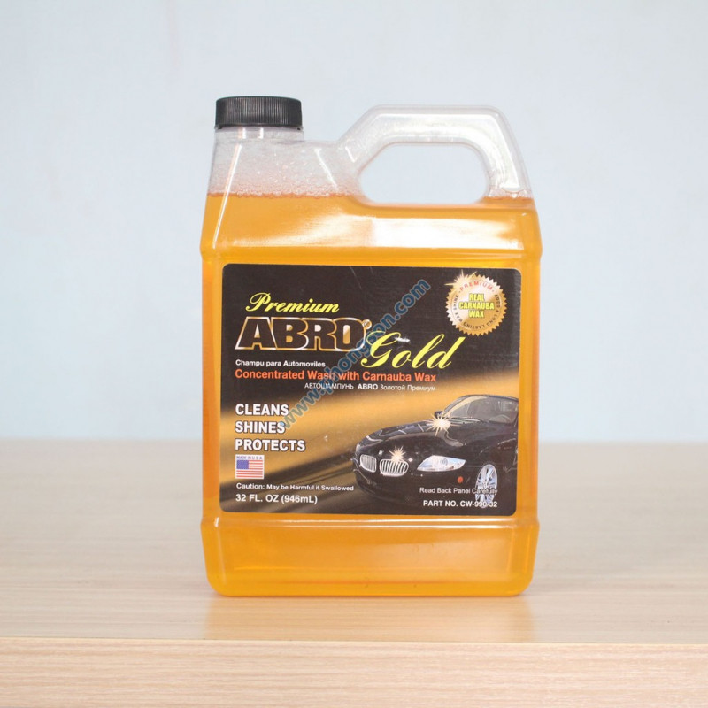 Nước rửa xe Abro Premium Gold Car Wash