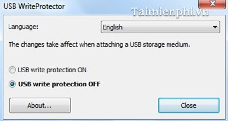 USB WriteProtector