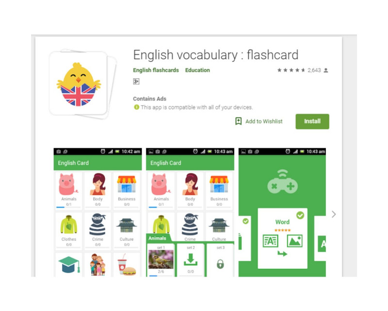 English Flashcards