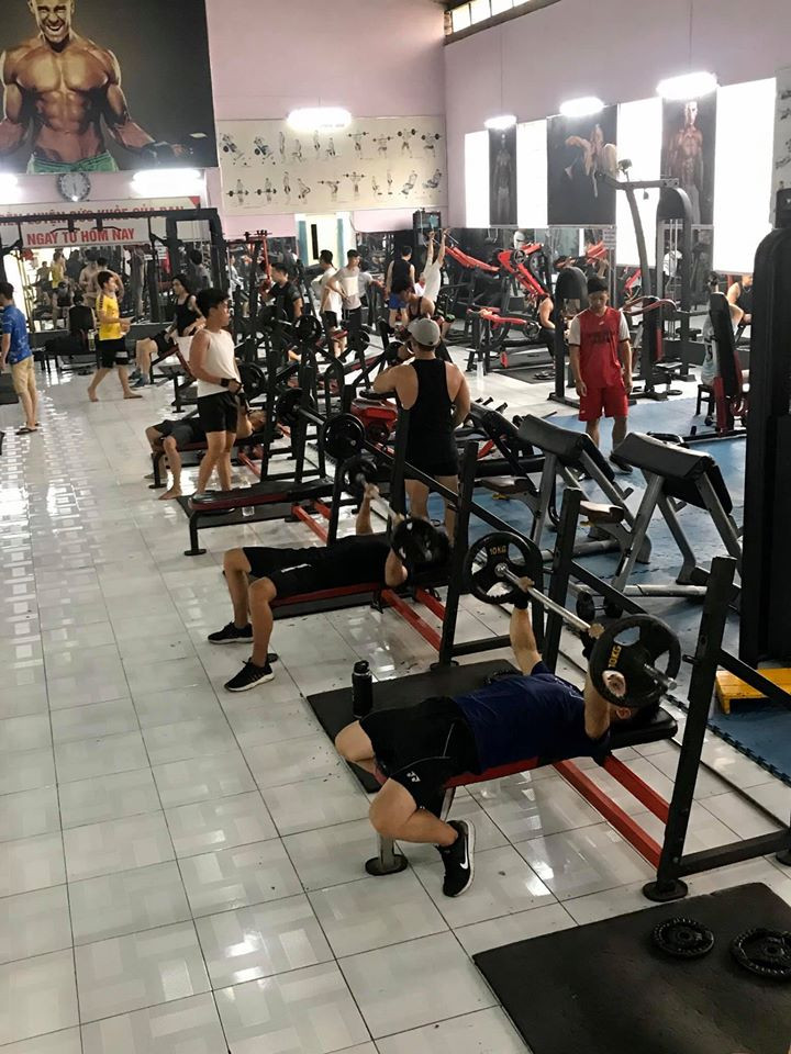 Không gian luyện tập tại Âu Lạc Fitness Center