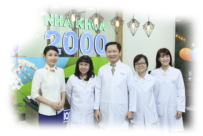 Tại Nha Khoa 2000 hội tụ những chuyên gia nha khoa được đào tạo, tu nghiệp từ nước ngoài.