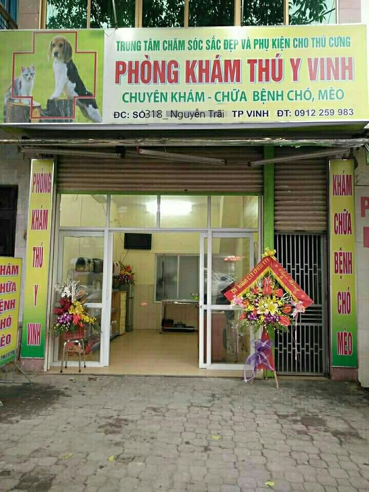 Phòng khám thú y Vinh