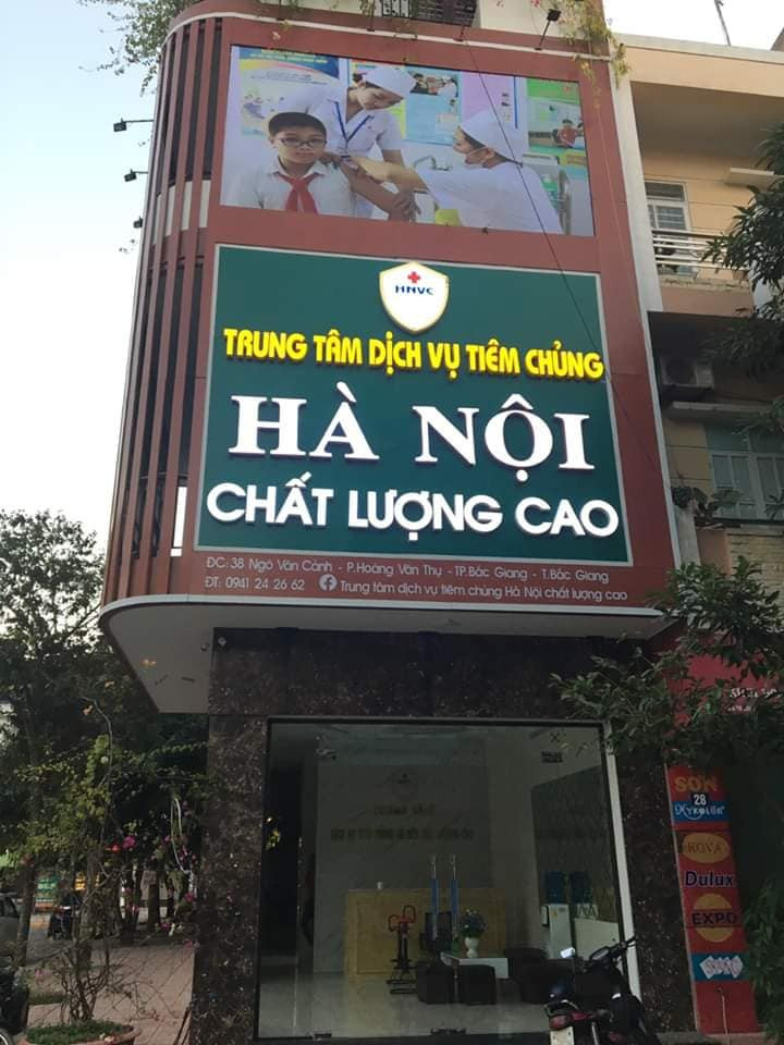 Trung tâm tiêm chủng Hà Nội chất lượng cao tại Bắc Giang