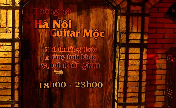 Phòng trà Hà Nội Guitar Mộc - nơi thưởng thức những tình khúc vượt thời gian