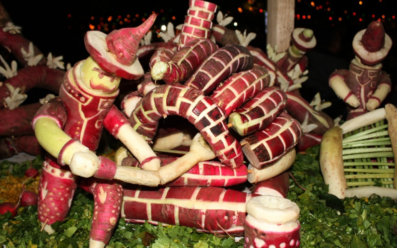 Lễ hội củ cải đêm Giáng sinh tại Mexico