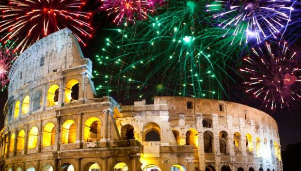 Đón năm mới ở Rome