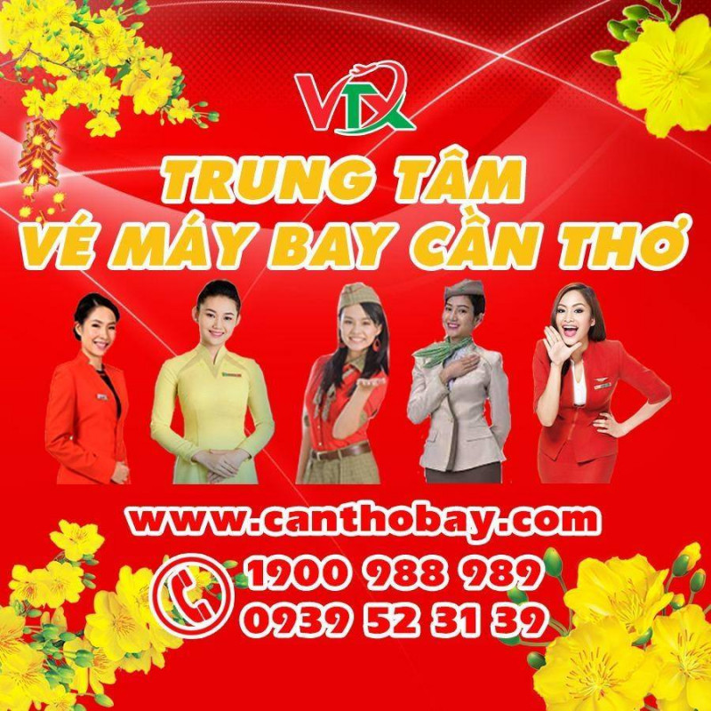 Trung Tâm Vé Máy Bay Cần Thơ