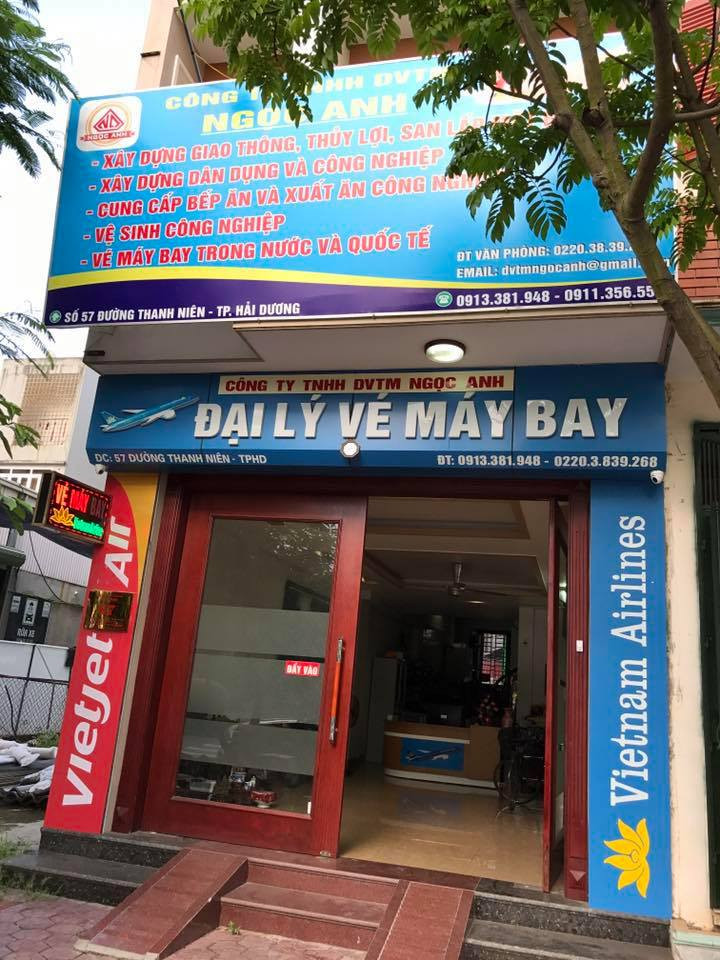 Vé máy bay Ngọc Anh