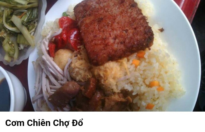 Cơm chiên chợ Đổ