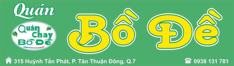 Địa chỉ chính của quán chay Bồ Đề tại quận 7, Bồ Đề là quán chay lâu năm tại Sài Gòn, quán tập trung nhất cho sức khỏe người ăn chay nhưng giá cả cực kỳ bình dân nhé!