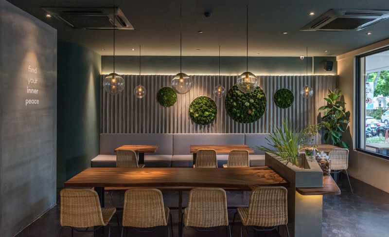 Không gian cực kỳ xanh, sạch, sang trọng, rộng rãi, ấm cúng của AN & Cafe quyến rũ biết bao nhiêu thực khách