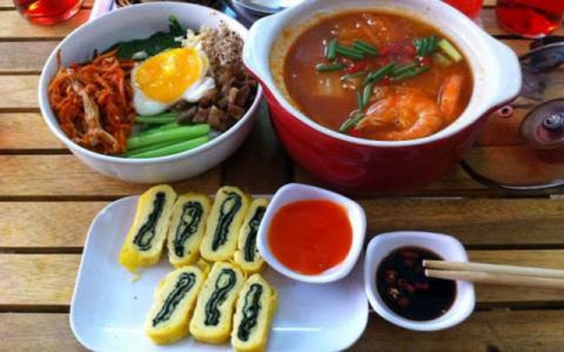 Các món ăn mang hương vị Hàn Quốc