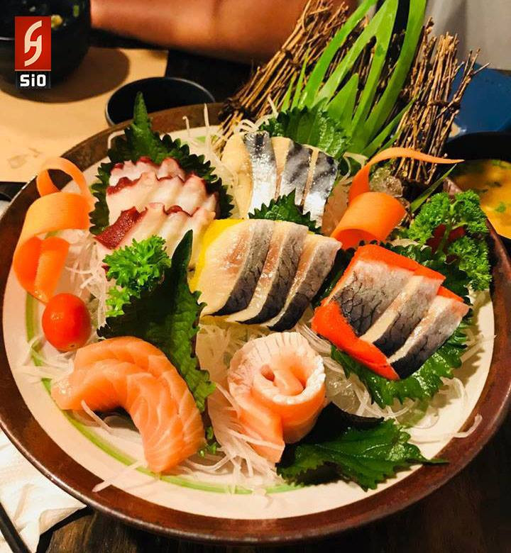 Những món ăn ở Sio Sushi mang những màu sắc, hương vị đặc trưng của món ăn Nhật, đây là những trải nghiệm thú vị