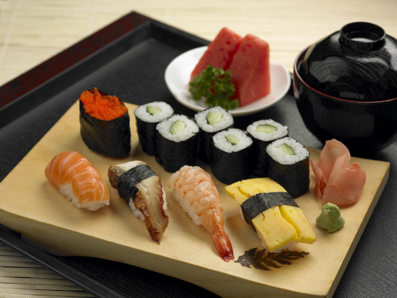 Thực đơn nhà hàng Hashiya ﻿rất phong phú, bổ dưỡng nổi bật với các loại sushi