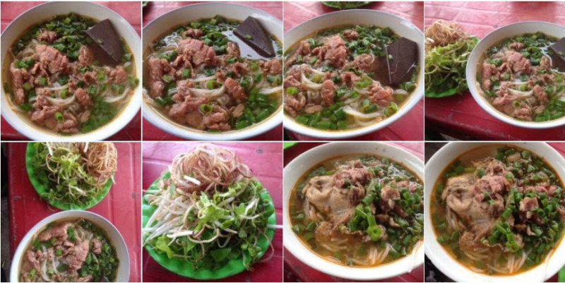 Bún bò tái hương vị Huế