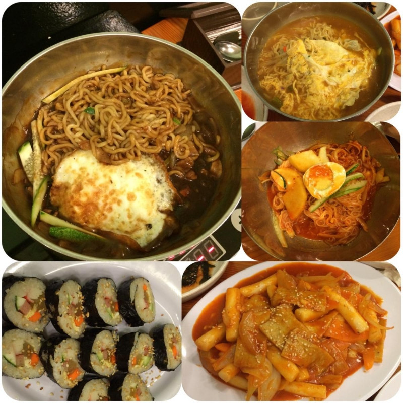 Đồ ăn tại Mì Hàn Quốc
