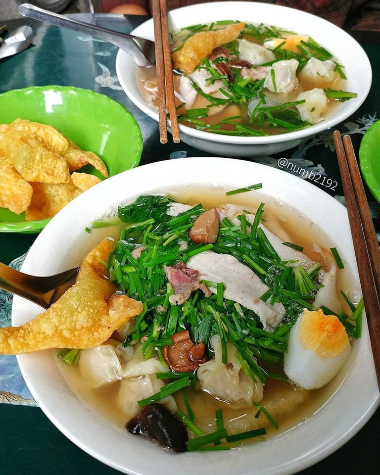 Mỳ vằn thắn Hải Yến - Đông Các (Nguồn: Facebook @Đinh Quỳnh's Food)