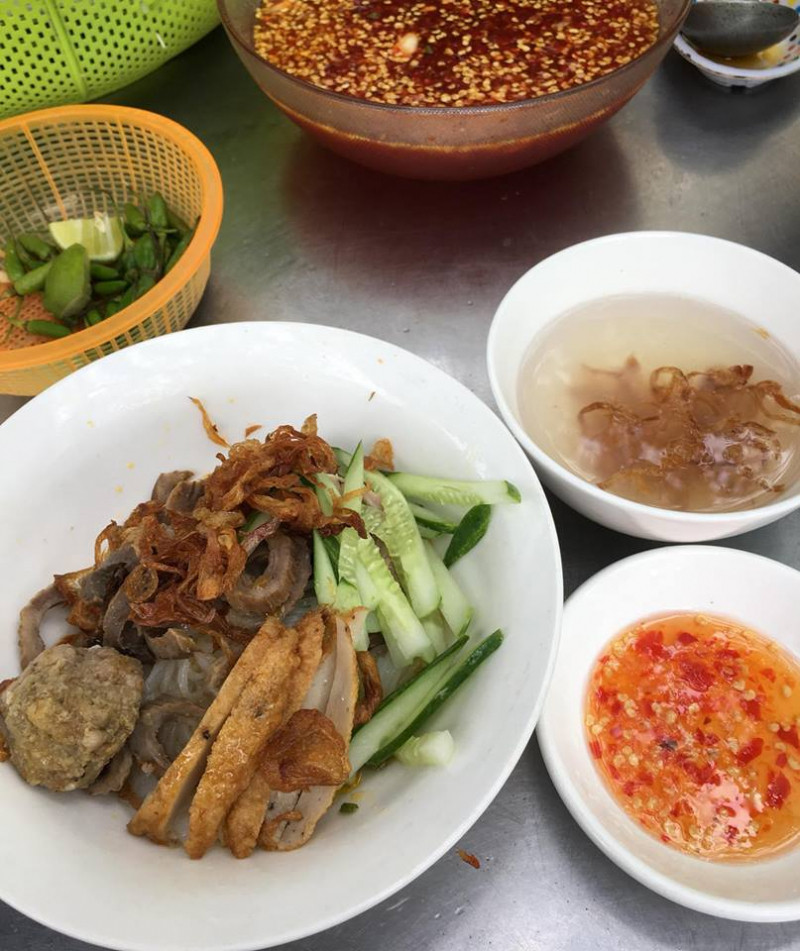 Bánh canh khô Nha Trang – Cô Tuyết