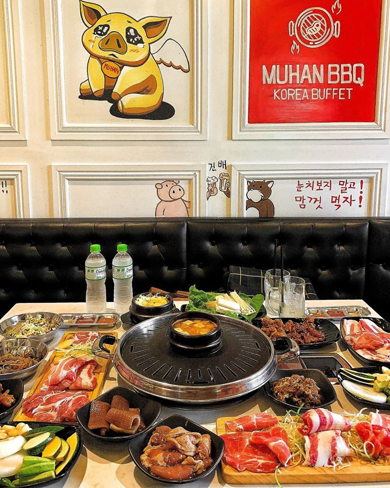 Muhan BBQ kinh doanh hình thức Buffet thịt nướng chuẩn Hàn giá chỉ từ 199.000 đồng/người.