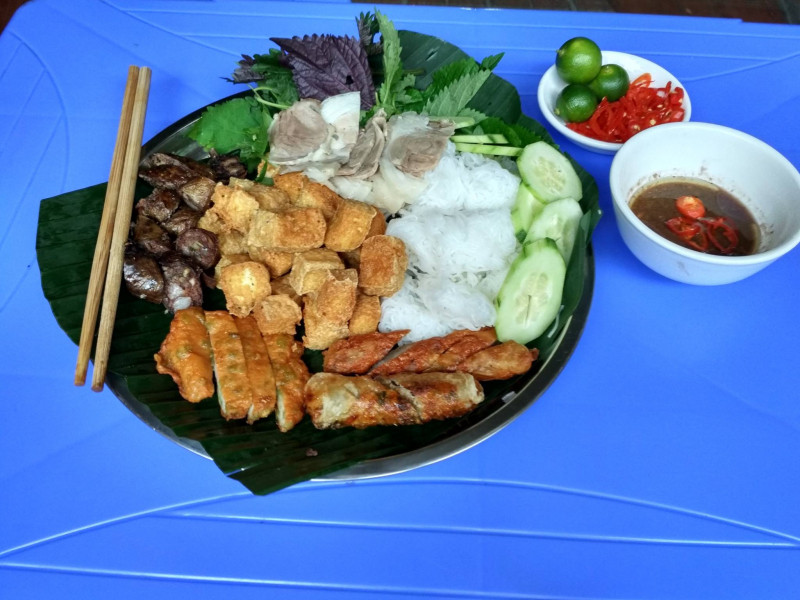 Bún đậu Nhà Hầm