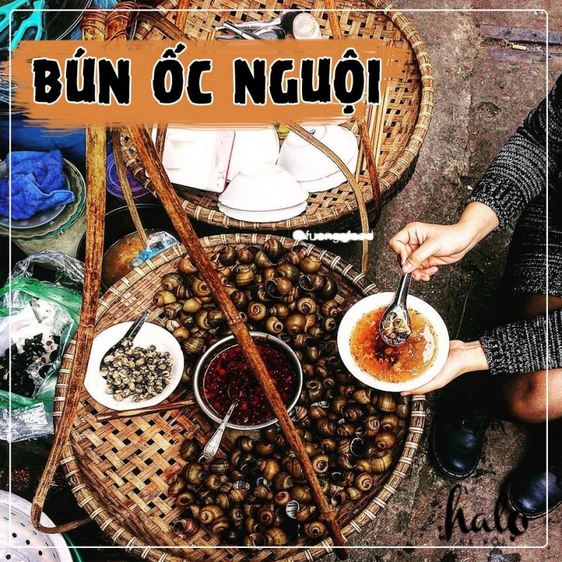 Bún ốc nguội Ô Quan Chưởng