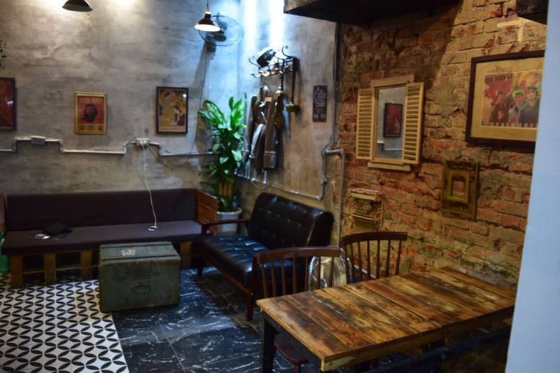 Decor khá đặc biệt của Độc Cafe