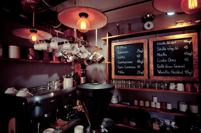 E Paso Coffee là một trong những quán cafe được người nước ngoài rất yêu thích.