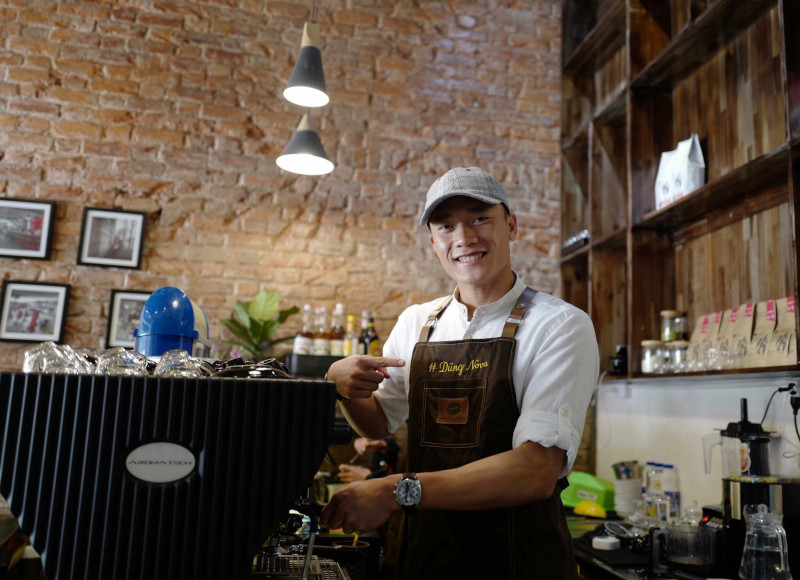 Oribeans Coffee cũng là một nơi tạo cho bạn sự thích thú khi muốn hẹn hò nhau một buổi cà phê ở Hà Nội.