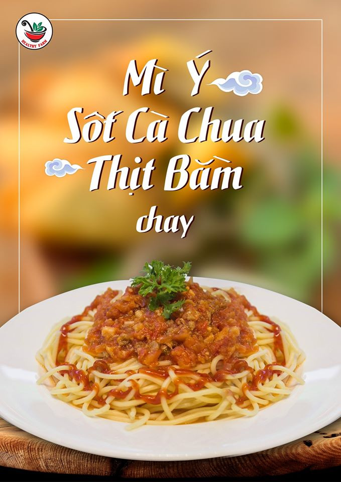 Mì Ý sốt cà chua thịt bằm chay