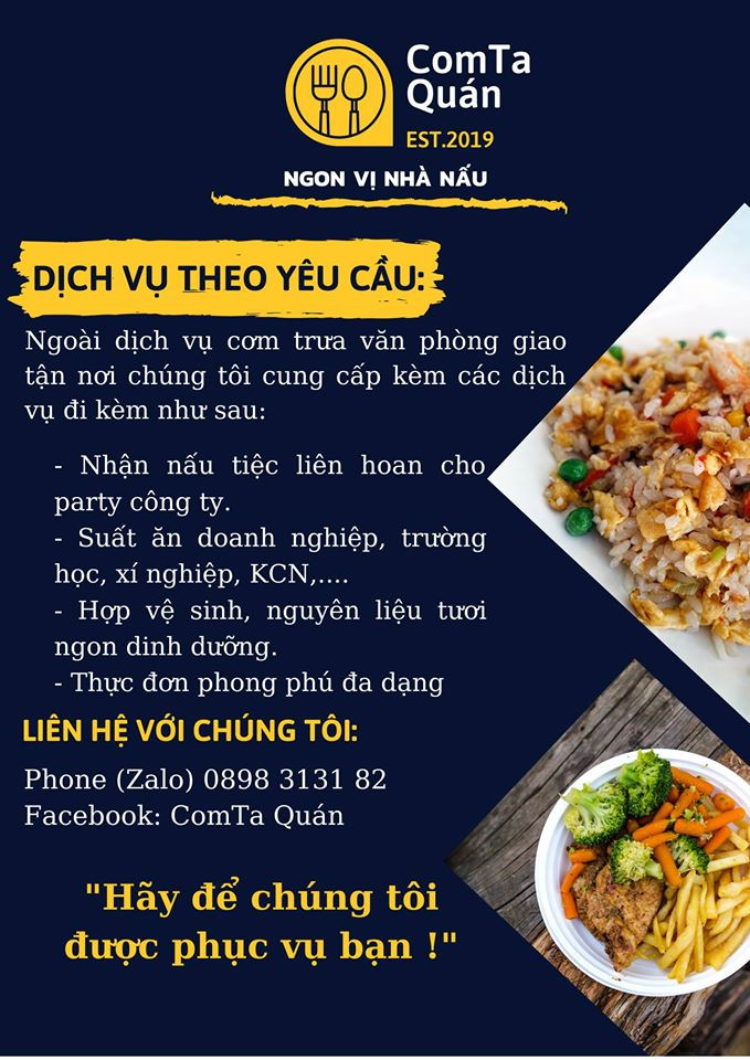 Comta Quán - Cơm Trưa Văn Phòng