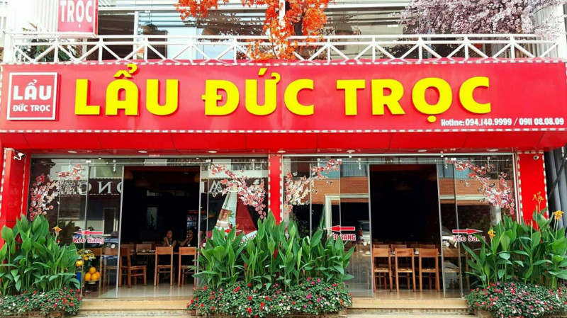 Lẩu Đức Trọc gồm 9 cơ sở tại Hà Nội thuận tiện đi lại, đây là chuỗi nhà hàng lẩu nổi tiếng ở Hà Nộ