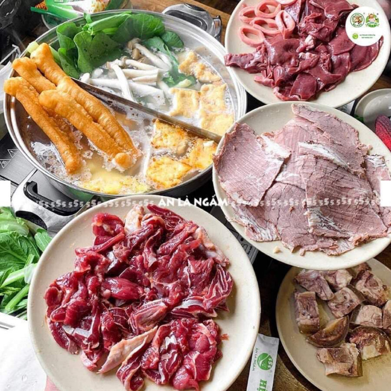 Nhà hàng lẩu bò nhúng dấm 555