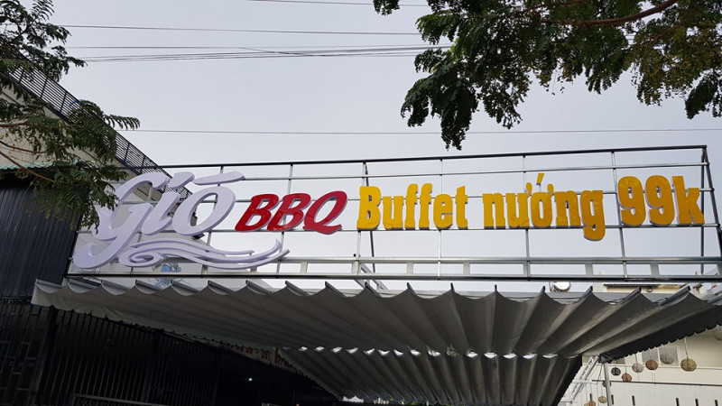 Gió BBQ buffet nướng