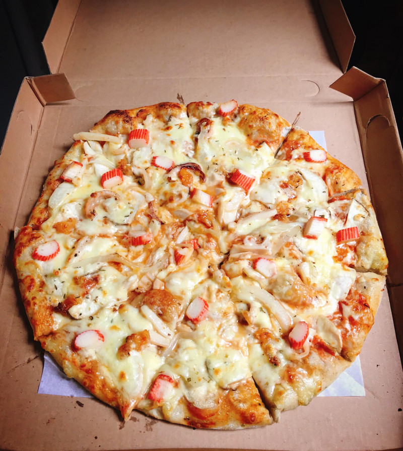 Quán có rất nhiều loại pizza cho bạn lựa chọn