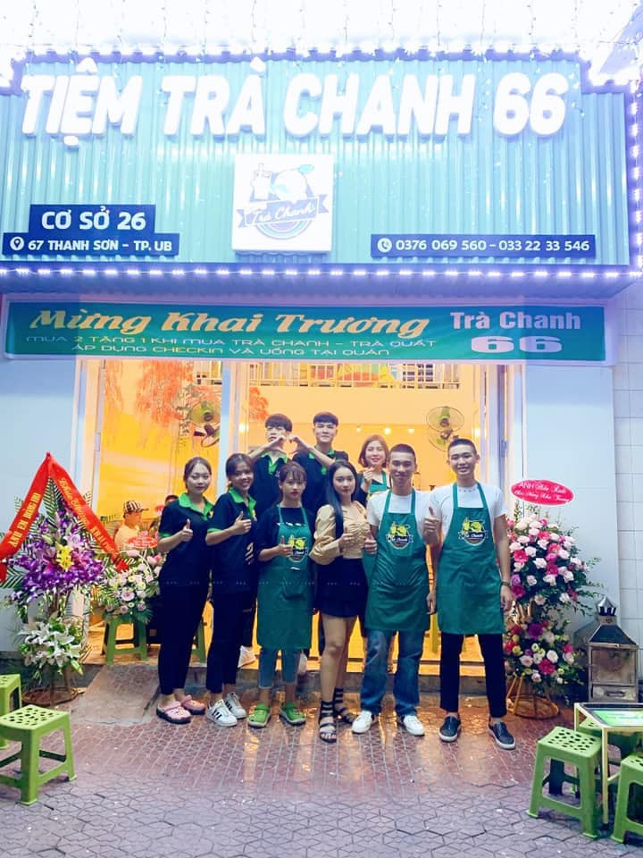 Tiệm trà chanh 66 Uông Bí