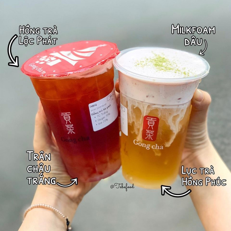 Trà sữa Gong Cha