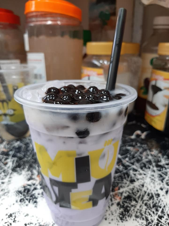 Menu Miutea rất đa dạng gồm: trà sữa khoai môn, trà sữa dưa lưới...