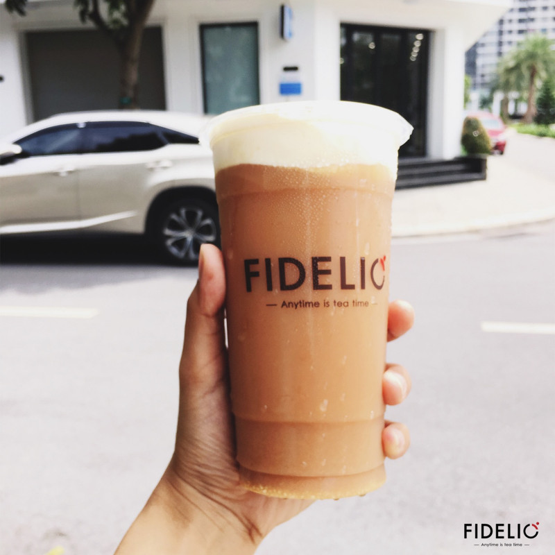Trà sữa Fidelio là địa chỉ không gian học tập vô cùng hợp lí cho các bạn sinh viên