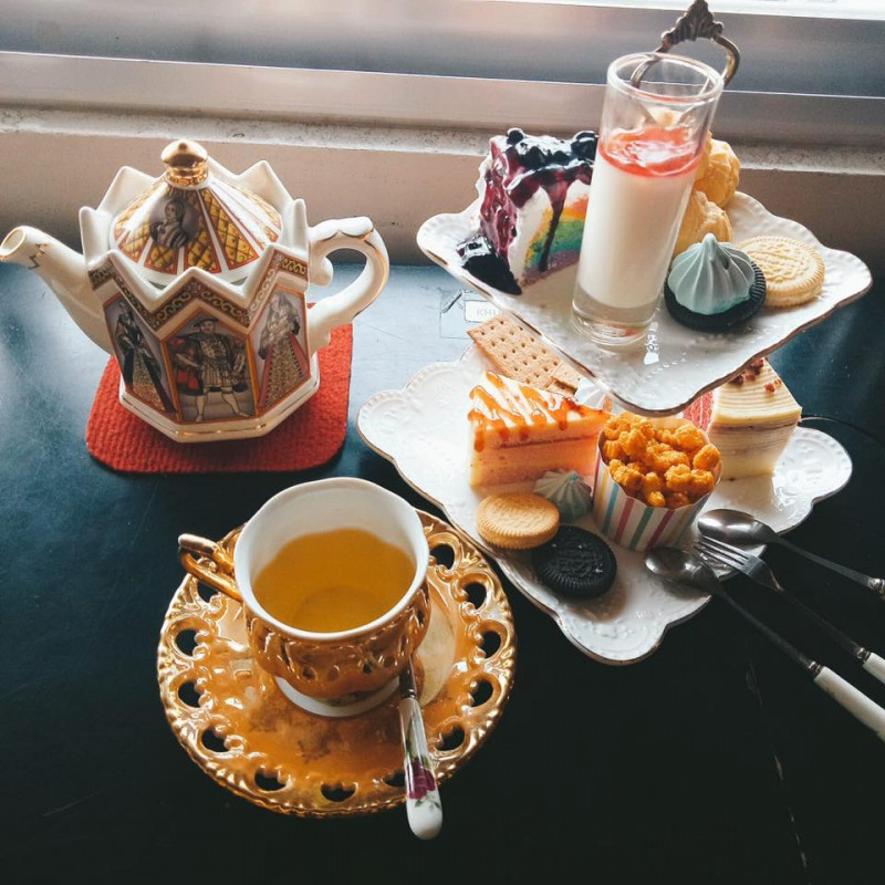 Đồng Hoa chính là quán bánh trà đầu tiên mang trà và bánh phong cách châu Âu